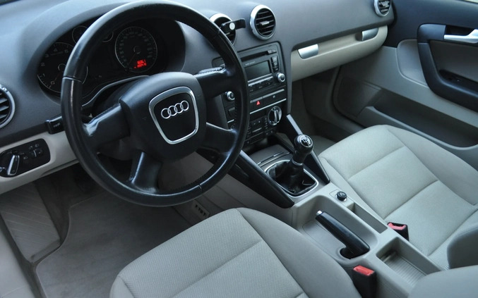 Audi A3 cena 24499 przebieg: 220000, rok produkcji 2008 z Legnica małe 781